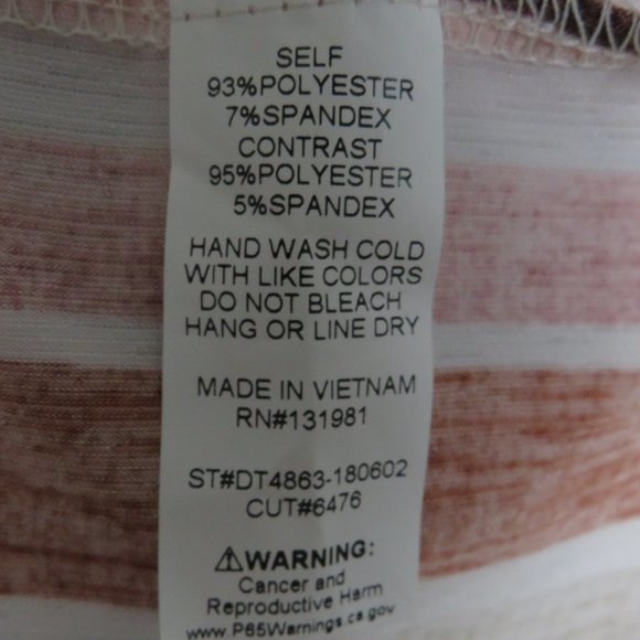 NAIF*‎ Women's Cold Shoulder Keyhole Front/Back Curved Hem Pullover Blouse~Large - Picture 4 of 10